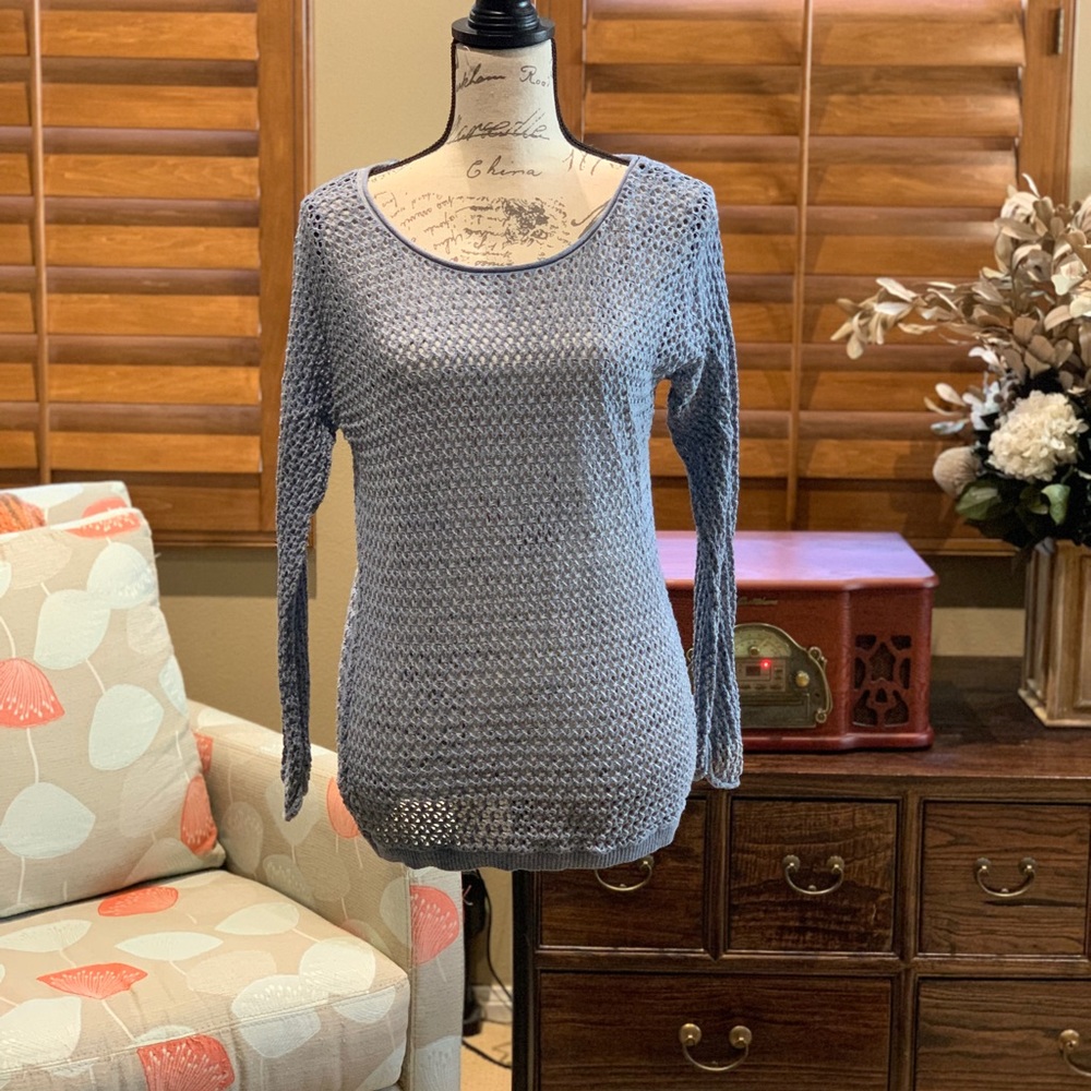 Esprit blue knit sweater